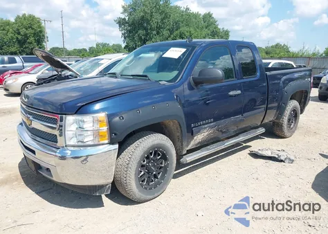 2012 Chevrolet Silverado 1500 Ls из США, поврежденный, VIN 1GCRKREA7CZ185896
